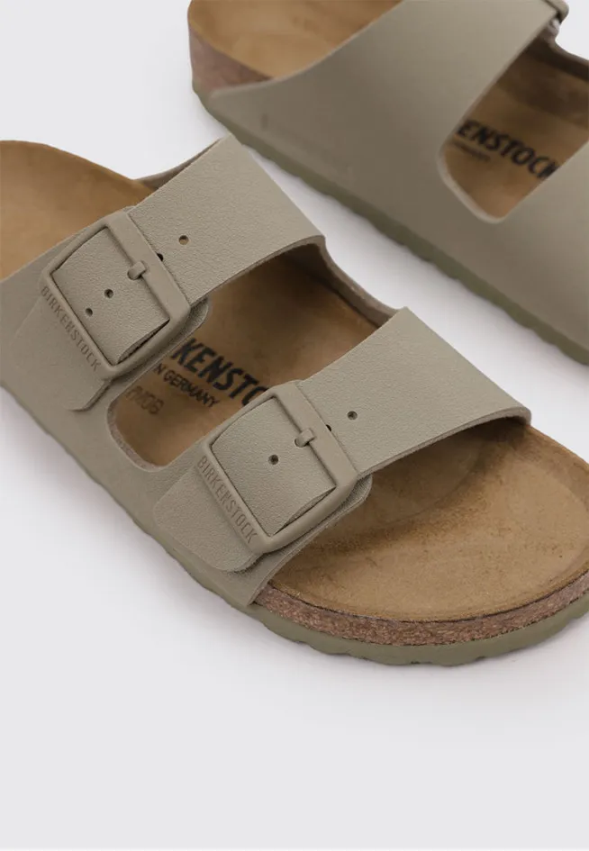 Arizona BF Faded Khaki Birkenstock SANDALES PLATES