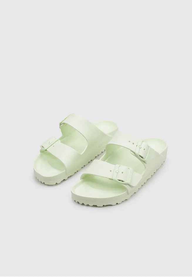 Arizona EVA Faded Lime Birkenstock SANDALES PLATES