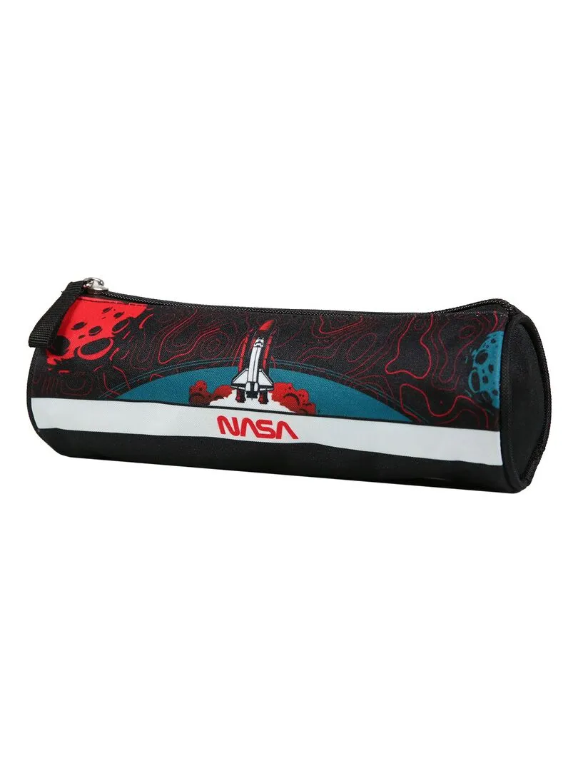 BAGTROTTER Trousse scolaire ronde Nasa Rouge - Rouge