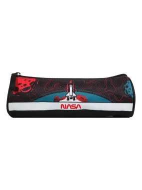 BAGTROTTER Trousse scolaire ronde Nasa Rouge - Rouge