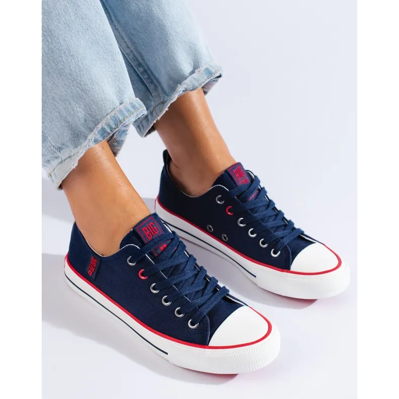 Baskets Big Star pour femmes JJ274121 bleu