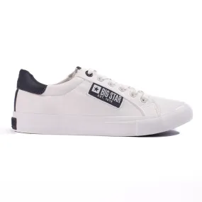 Baskets blanches pour hommes Big Star JJ174259