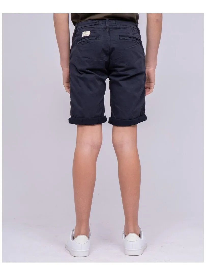 Bermuda chino BARNAS-J - Bleu marine