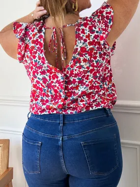 Blouse à motifs grande taille : Ilies