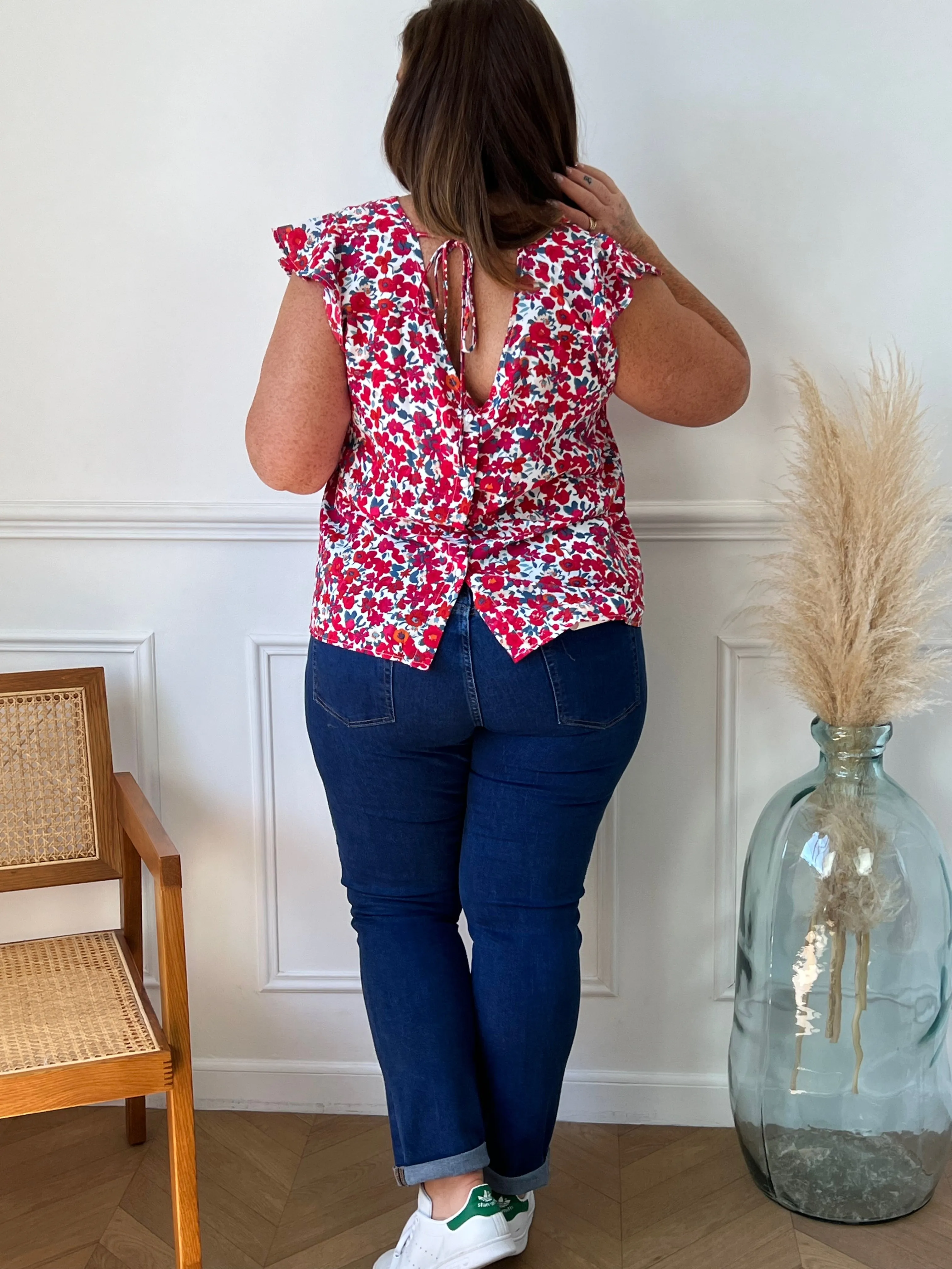 Blouse à motifs grande taille : Ilies