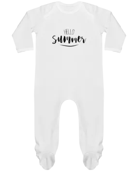 Body Pyjama Bébé Hello Summer ! par IDÉ'IN