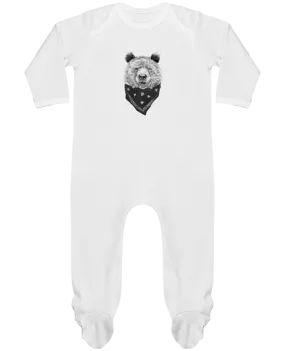 Body Pyjama Bébé wild_bear par Balàzs Solti