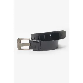 Ceinture en cuir OSTRA noir Le Temps des Cerises - Ceinture & bretelle Homme sur MenCorner