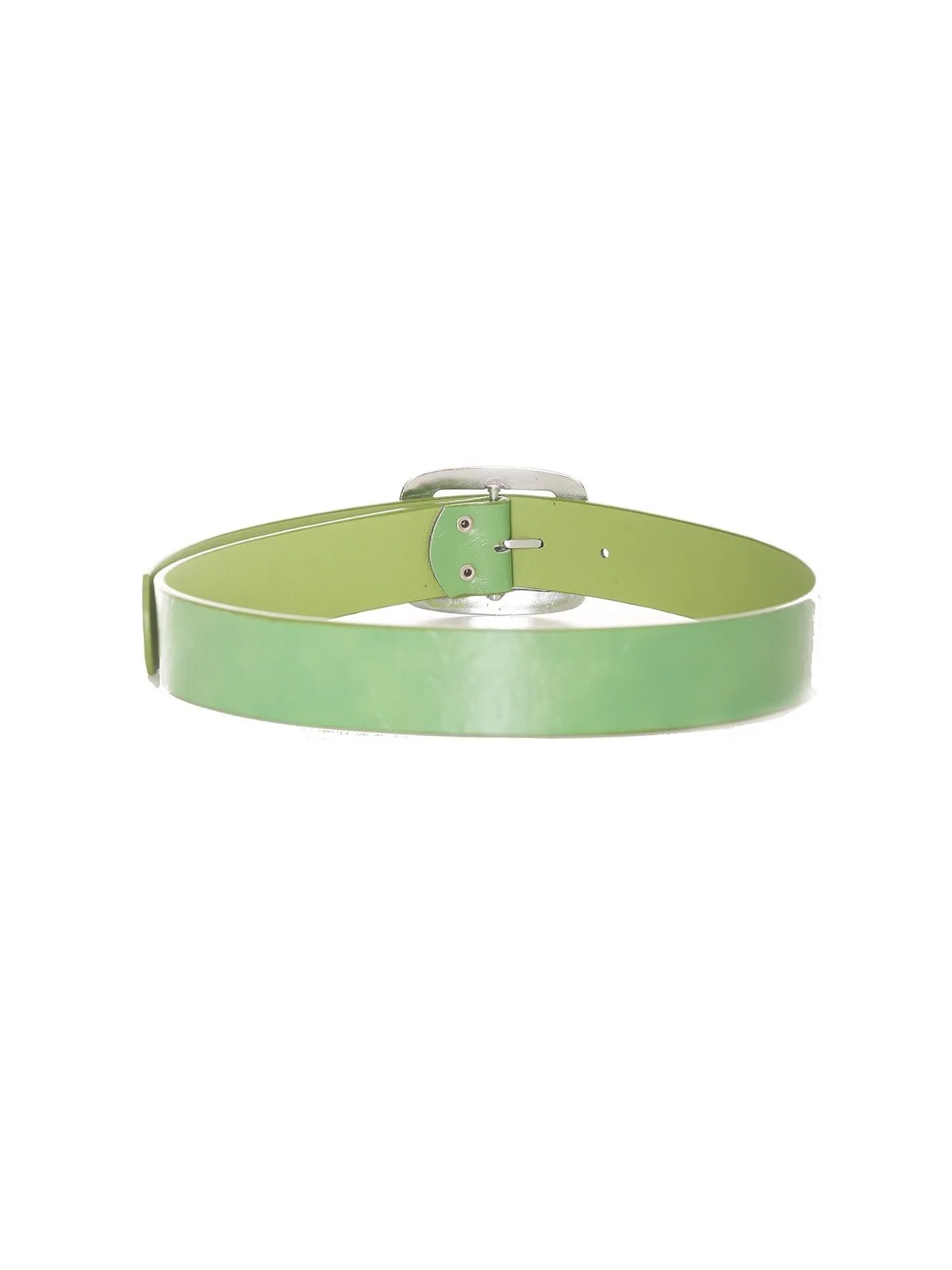 Ceinture verte unie basique verte - D7358