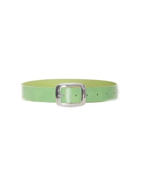 Ceinture verte unie basique verte - D7358