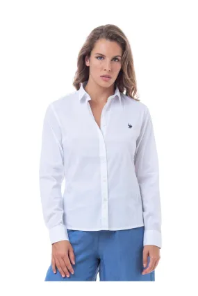 Chemise blanche cintrée US POLO ASSN, US POLO ASSN - DEB Blanc 100 | Cesare Nori