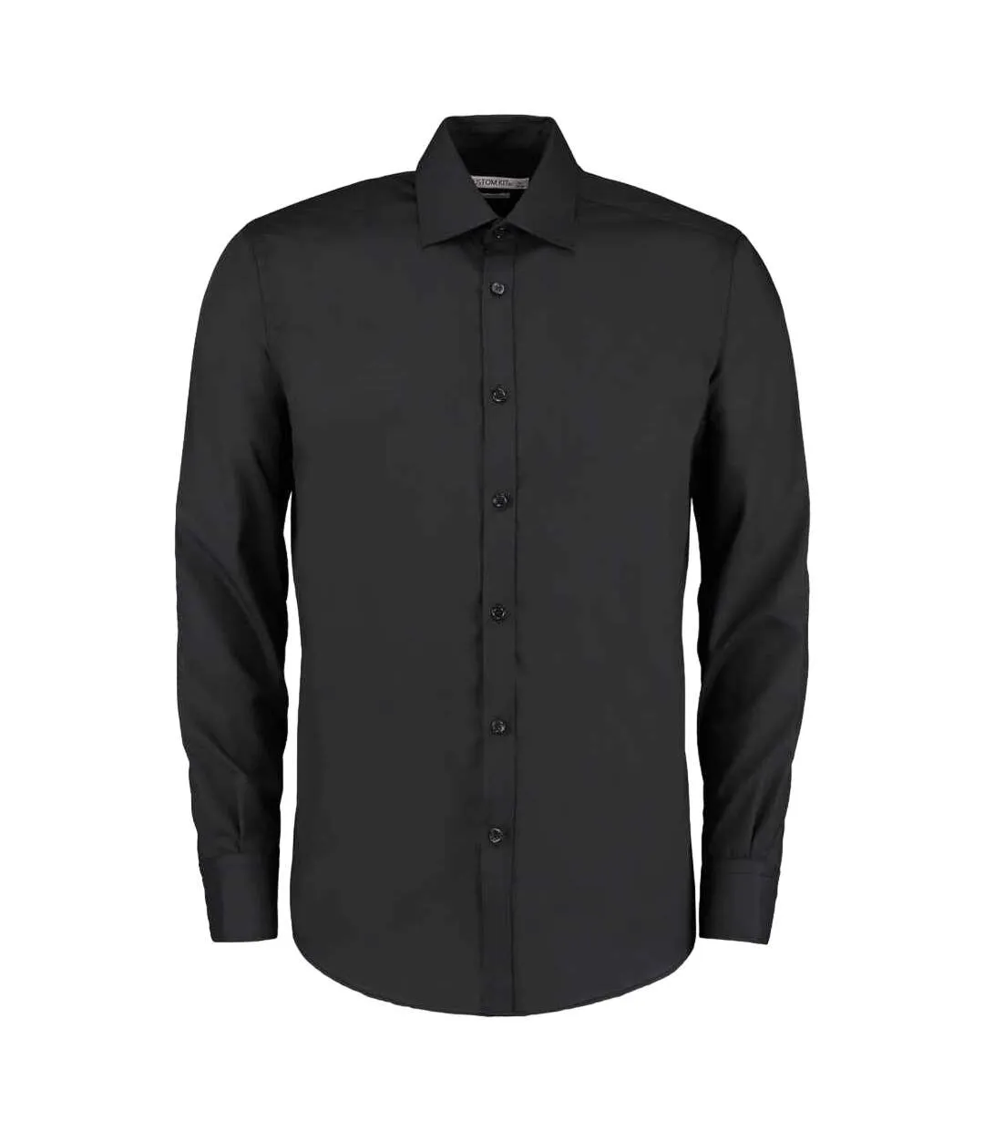 Chemise formelle homme noir Kustom Kit