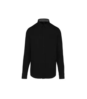 Chemise nevada homme noir Kariban