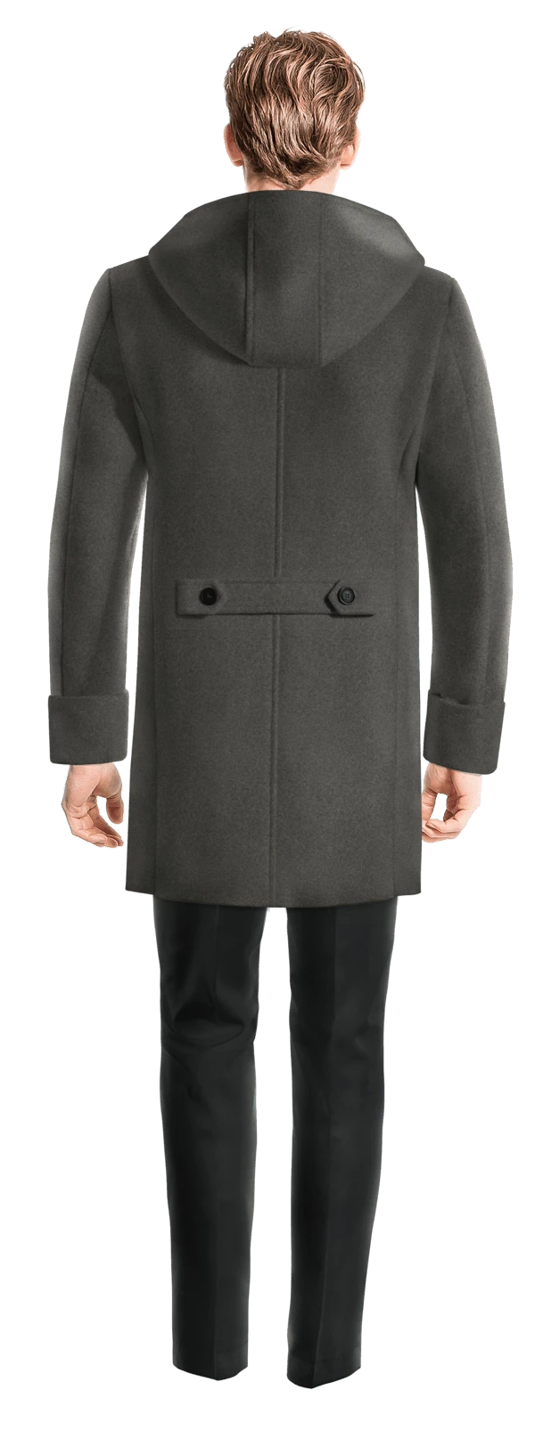 Duffle coat grise