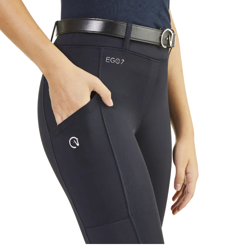 Ego7 - Legging d'équitation femme HH marine