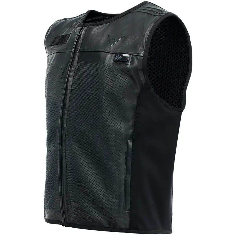 Gilet airbag SMART JACKET LEATHER DAINESE noir - MAXXESS.FR, Airbag moto