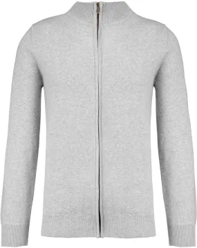 Gilet cardigan zippé - HOMME - K984 - gris clair 