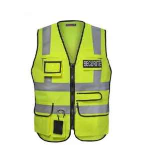 Gilet de sécurité multipoches