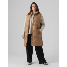 Gilet sans manches capuche - Marron | 3 Suisses