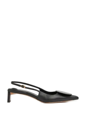 JACQUEMUS  Escarpins Les slingbacks duelo - Noir