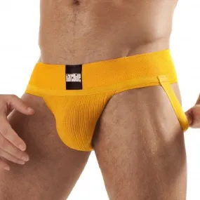 Jockstrap Sergey - jaune - Barcode Berlin : vente strings homme Joc...