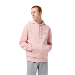 LACOSTE Sweatshirt capuche rose pastel - SPORT AVENTURE