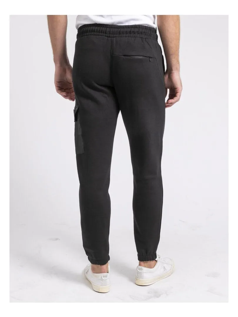 Pantalon battle molleton VANCOUVER - Noir