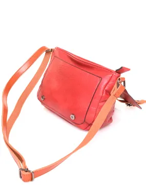 Petit sac bandoulière vintage rouge