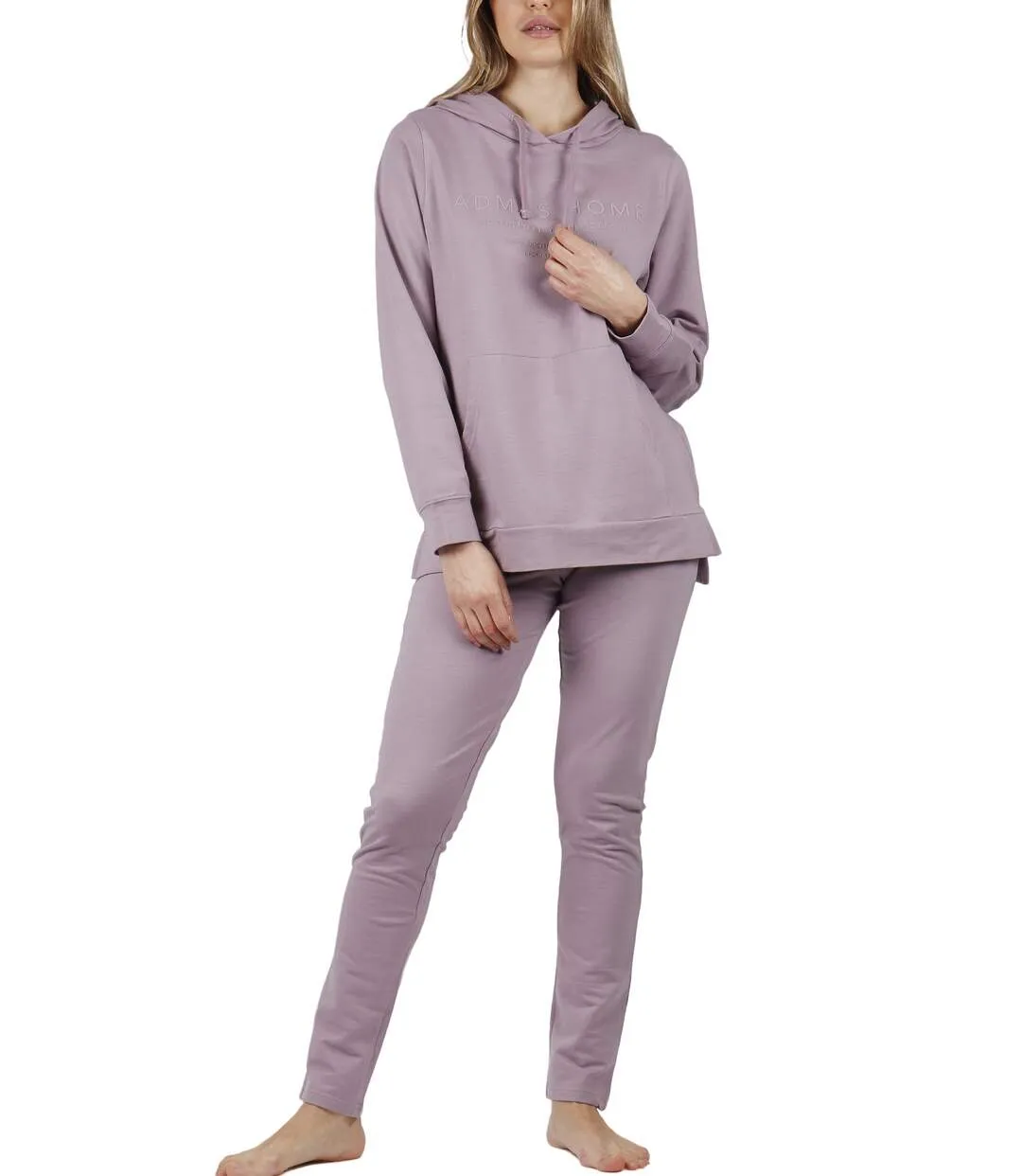 Pyjama tenue d'intérieur pantalon sweat capuche Comfort Home Admas