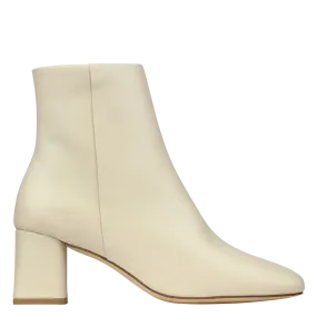 REPETTO  Bottines à talons en cuir melo - Beige