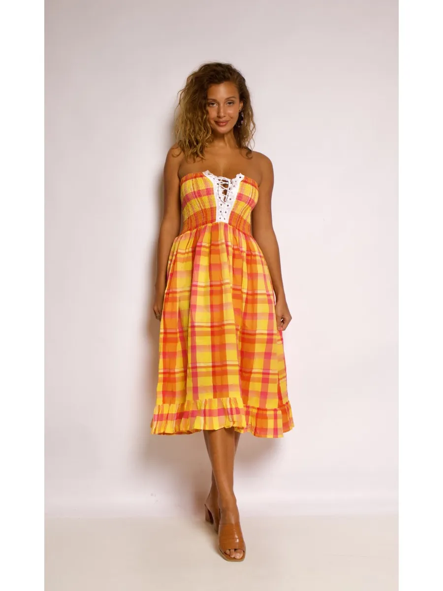 Robe Madras Melon