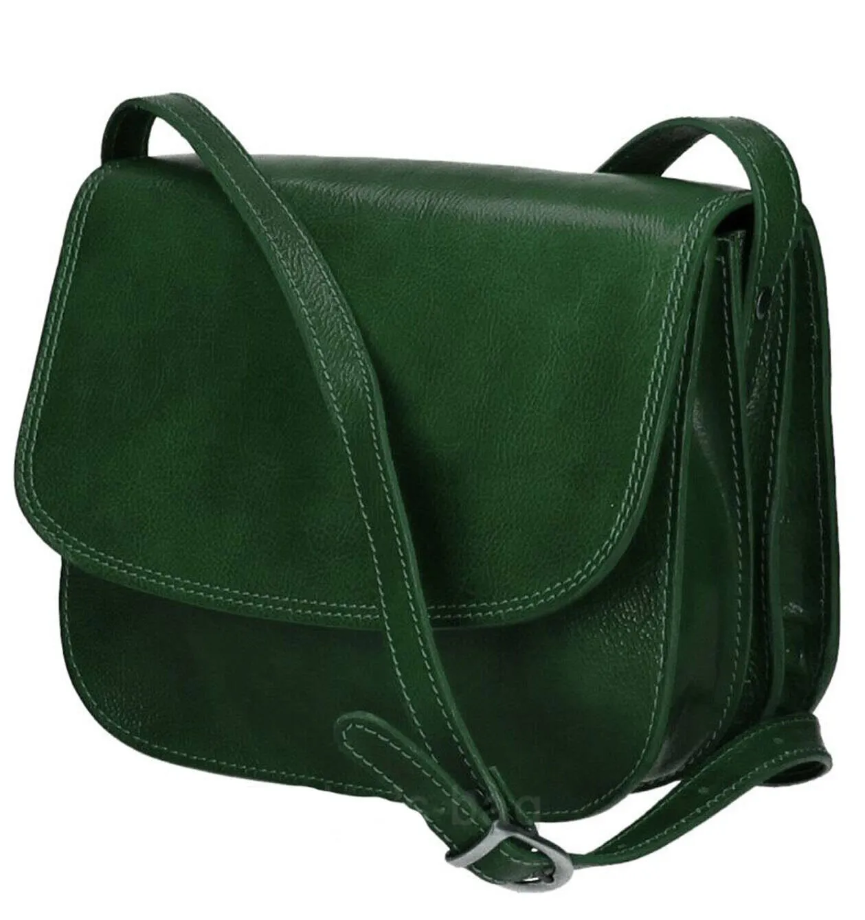 Sac cuir vachette vert