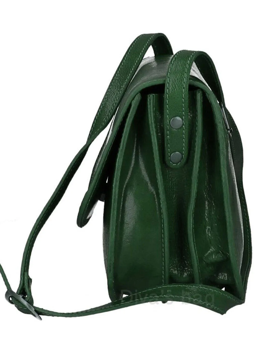 Sac cuir vachette vert