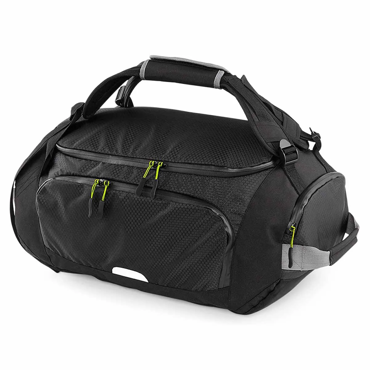 Sac de voyage - sac de sport transformable sac à dos - QX550 - Noir - 30 LITRES 