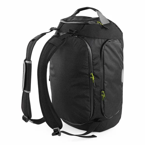 Sac de voyage - sac de sport transformable sac à dos - QX550 - Noir - 30 LITRES 