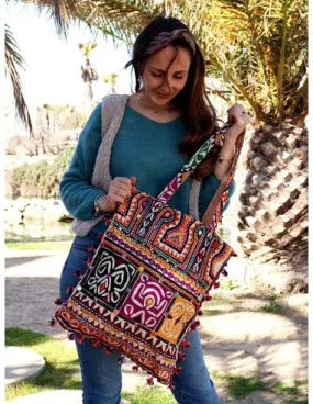 Sac indien bohème coloré