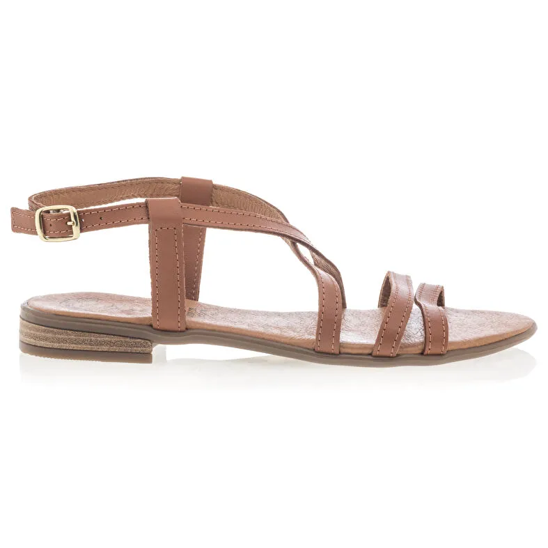 Sandales / nu-pieds Femme Marron Miss Boho : Sandales / Nu-pieds . Besson Chaussures