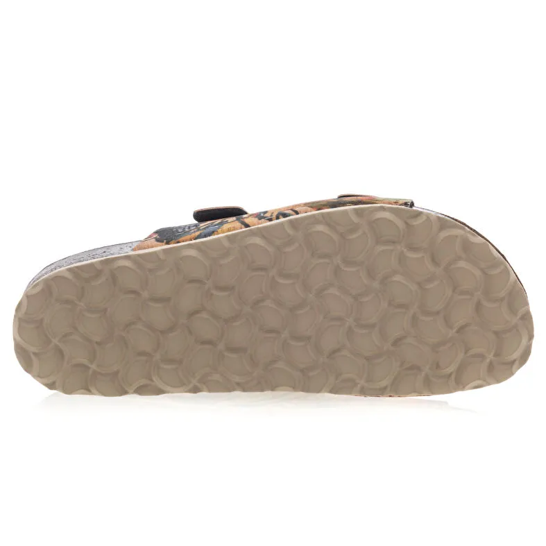 Sandales / nu-pieds Femme Multicouleur Bio Divina : Sandales / Nu-pieds . Besson Chaussures