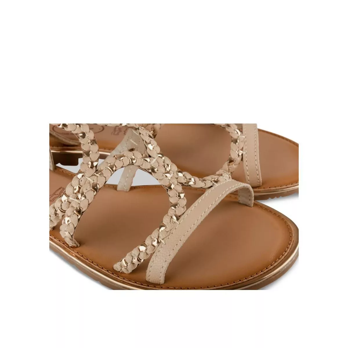 Sandales BEIGE MEGIS CASUAL