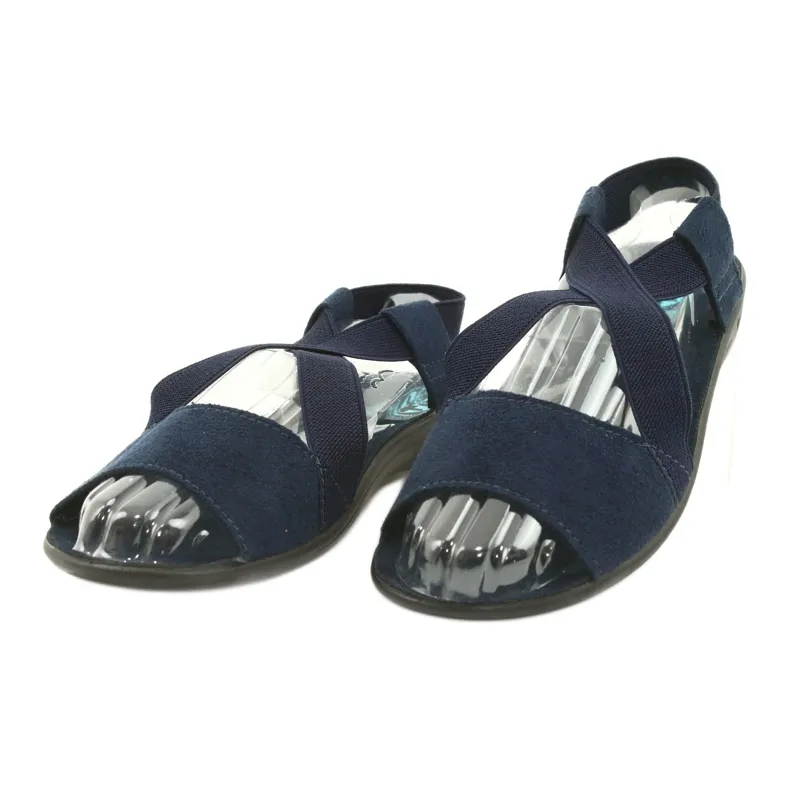 Sandales femme Adanex bleu