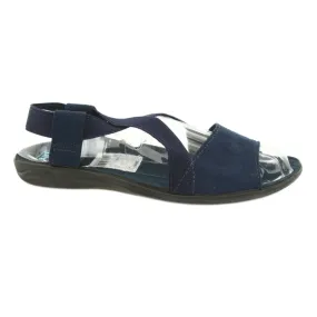 Sandales femme Adanex bleu