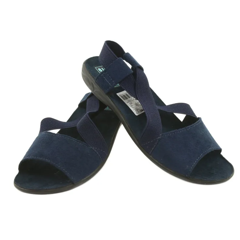 Sandales femme Adanex bleu