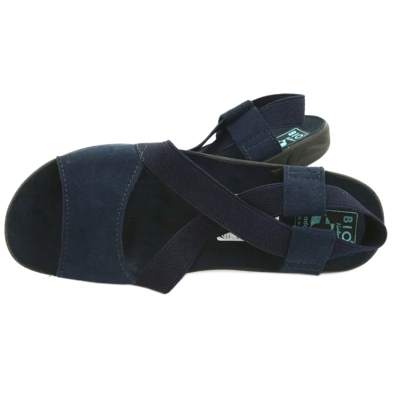 Sandales femme Adanex bleu