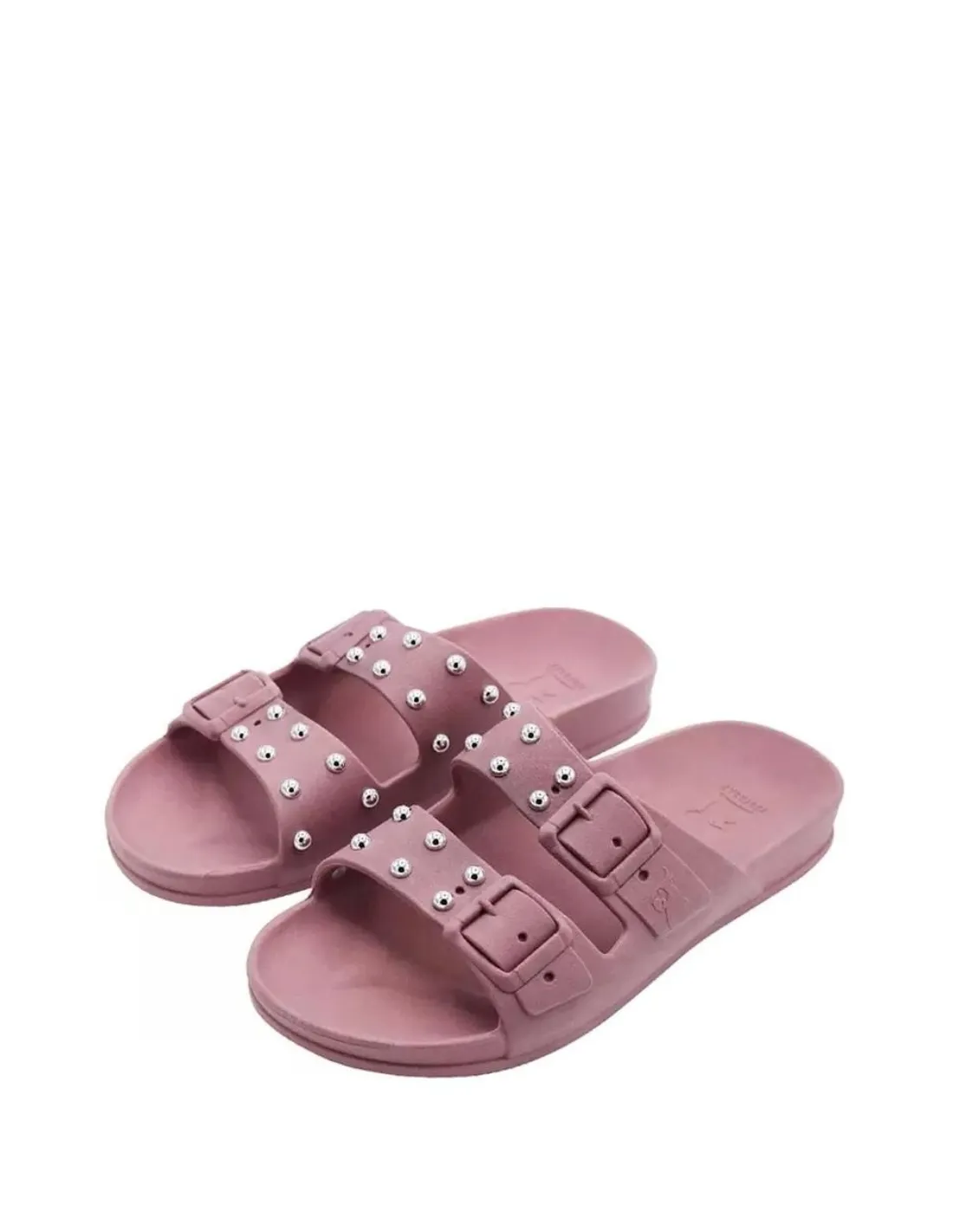 Sandales plates femme Cacatoes Ref 63304 Vieux rose