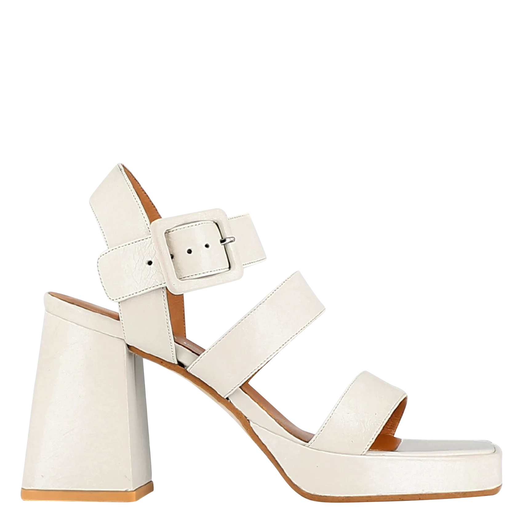 SANDALES à TALONS EN CUIR DAYTONA - JONAK pour FEMME | Printemps