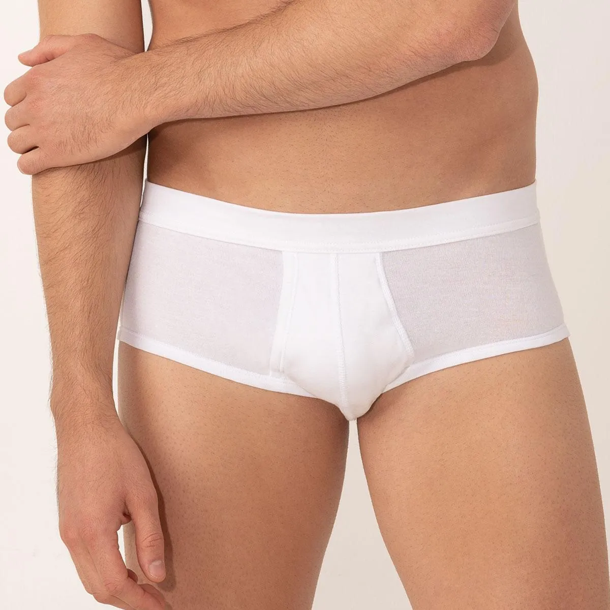 Slip Homme ouvert Coton Premium Eminence