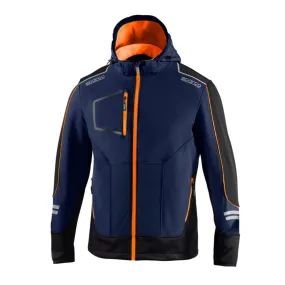 Softshell technique à capuche SPARCO pour Homme