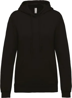 Sweat-shirt à capuche - Femme - K473 - noir 