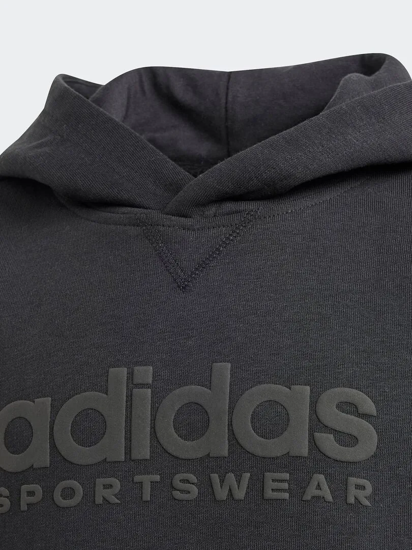 Sweat 'Adidas' à capuche - Noir