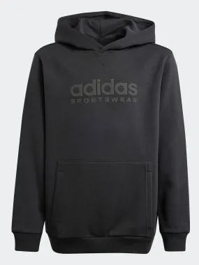 Sweat 'Adidas' à capuche - Noir